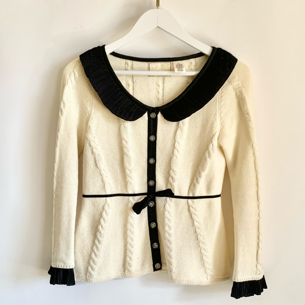 ANTHROPOLOGIE Guinevere Cardigan ADORABLE!!! - Picture 2 of 12